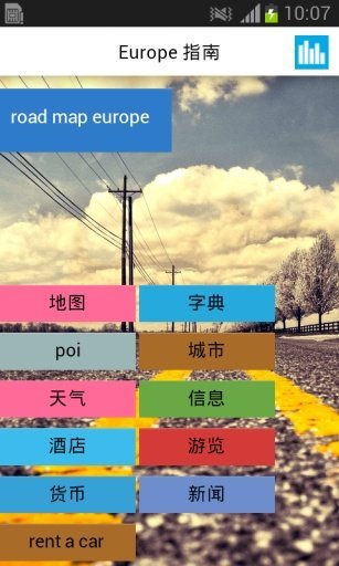 欧洲地图高清中文版图1