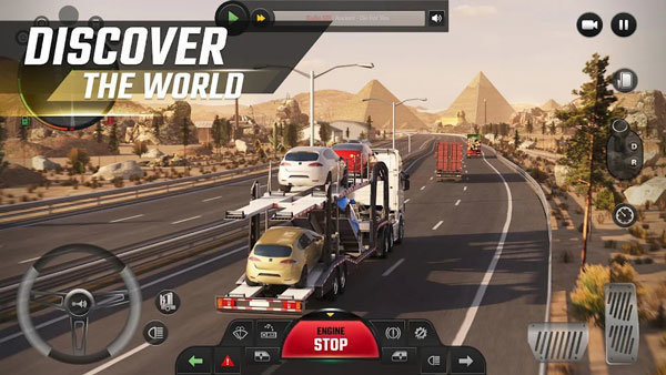 卡车模拟器世界无限金币版图2