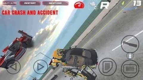 汽车撞击事故图1