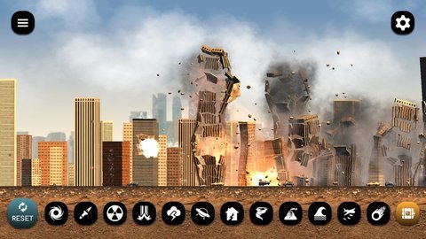城市粉碎模拟器3d核战争图3