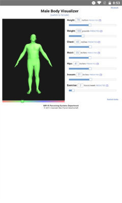 bodyvisualizer模拟器图1