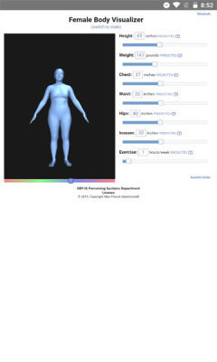 bodyvisualizer模拟器图3