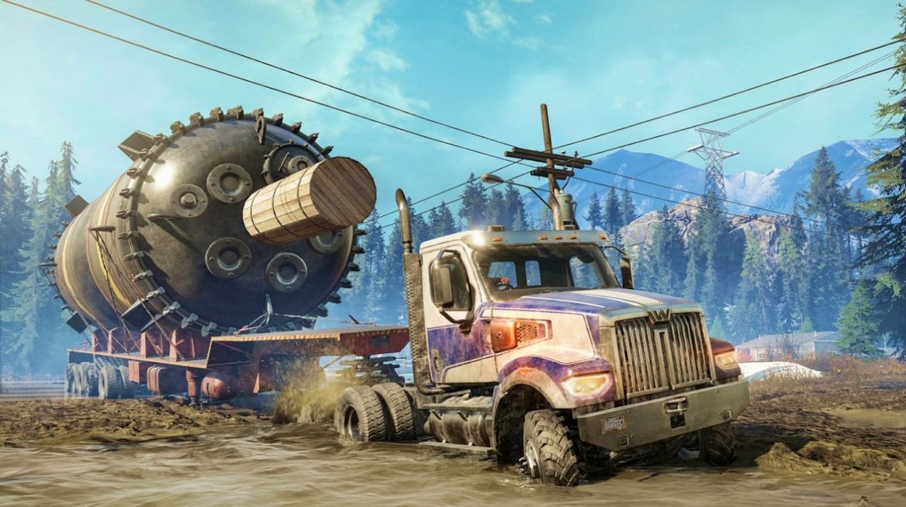 开卡车模拟驾驶游戏合集