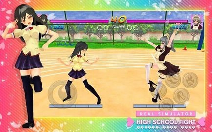 高中女生格斗模拟器全人物版图3