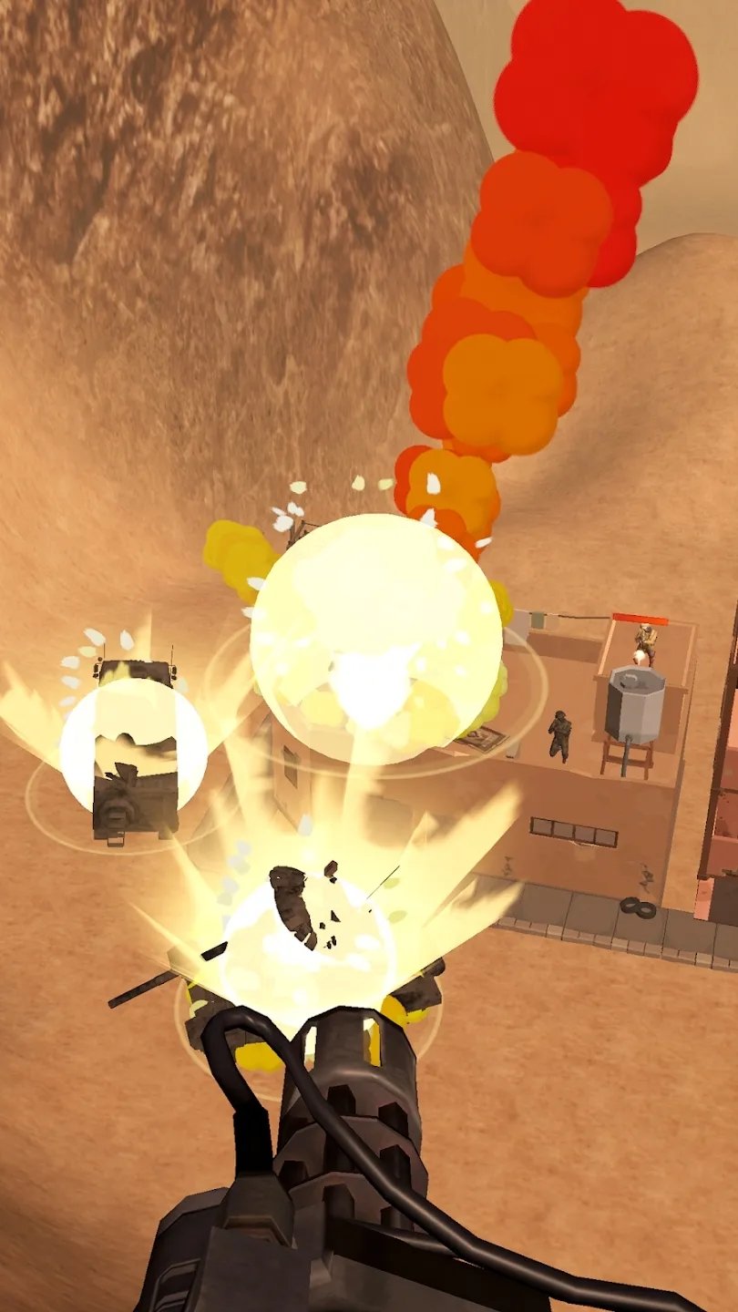 直升机打击沙漠战争游戏图3